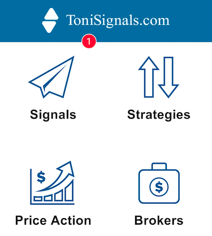 ToniSignals app